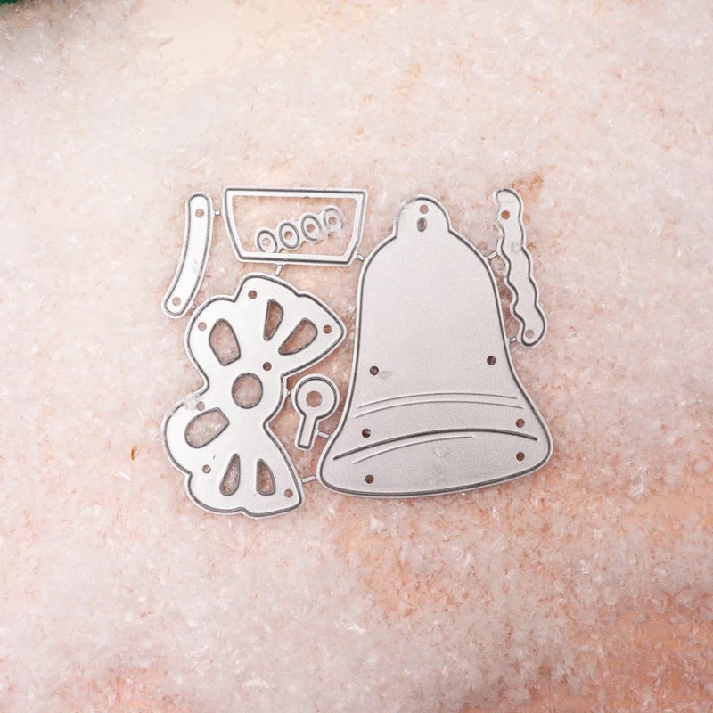 Feemkota Christmas Bell Sets Die Cuts for Card Making Christian Theme Stamps Cutting Dies for DIY Paper Scrapbooking Crafts Embossing Decorations - Image 5